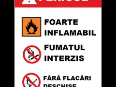 Placuta de interzicere pentru pericol